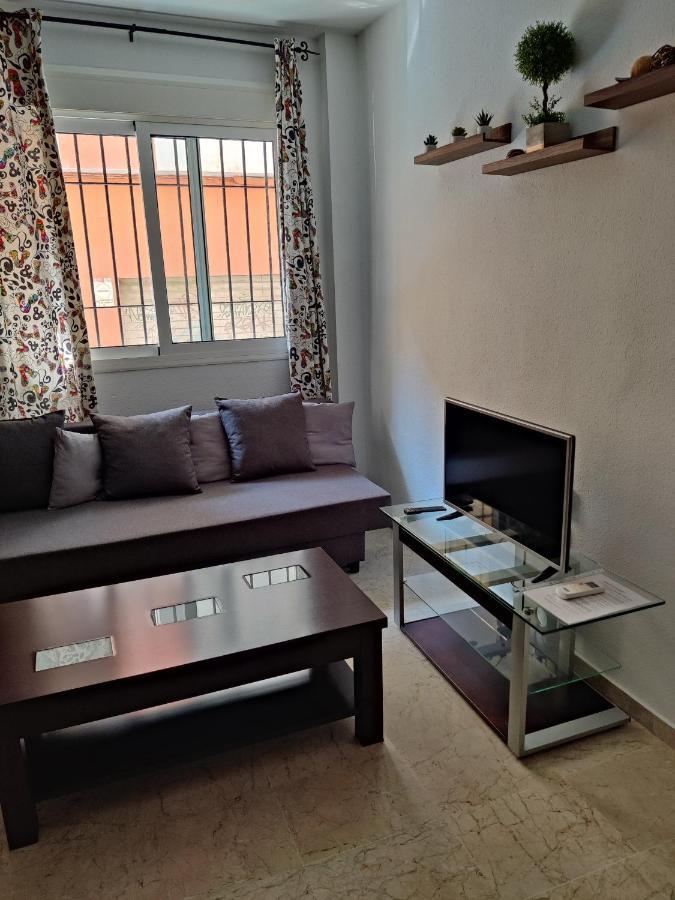 Apartamento loft en segunda linea de playa Almería Exterior foto